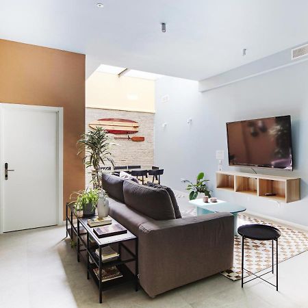 Apartamento 2 Hab En Malvarrosa A Metros De La Playa, Con Terraza Y Zonas Comun 3D Valencia Exterior foto