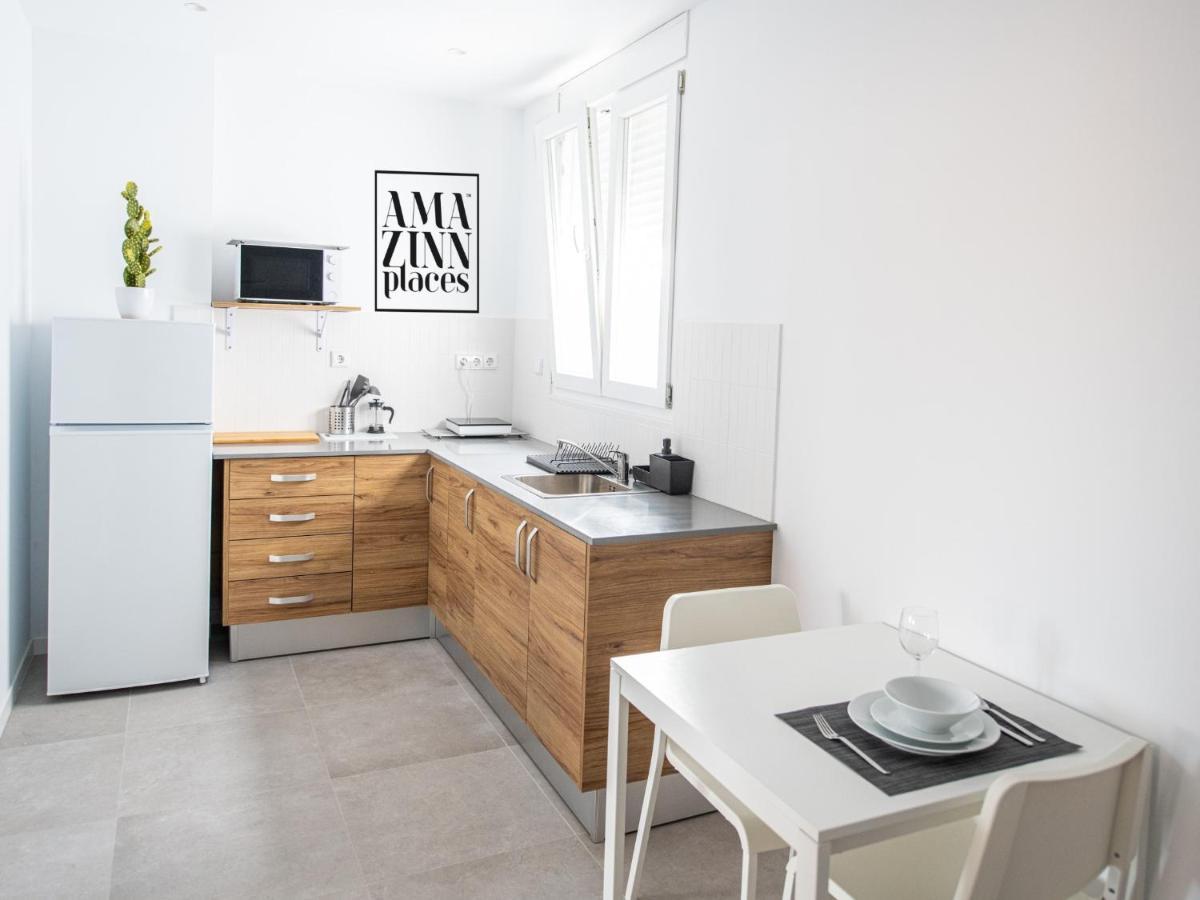 Apartamento 2 Hab En Malvarrosa A Metros De La Playa, Con Terraza Y Zonas Comun 3D Valencia Exterior foto